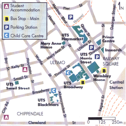 uts city campus map Where Is Conorg 98 uts city campus map